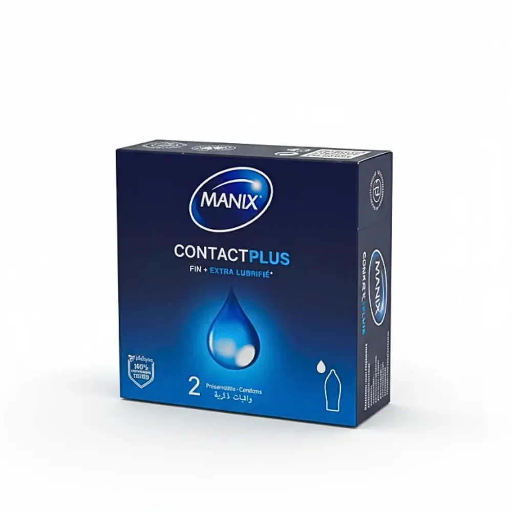 Manix Contact Plus علبة 2 قطعتين