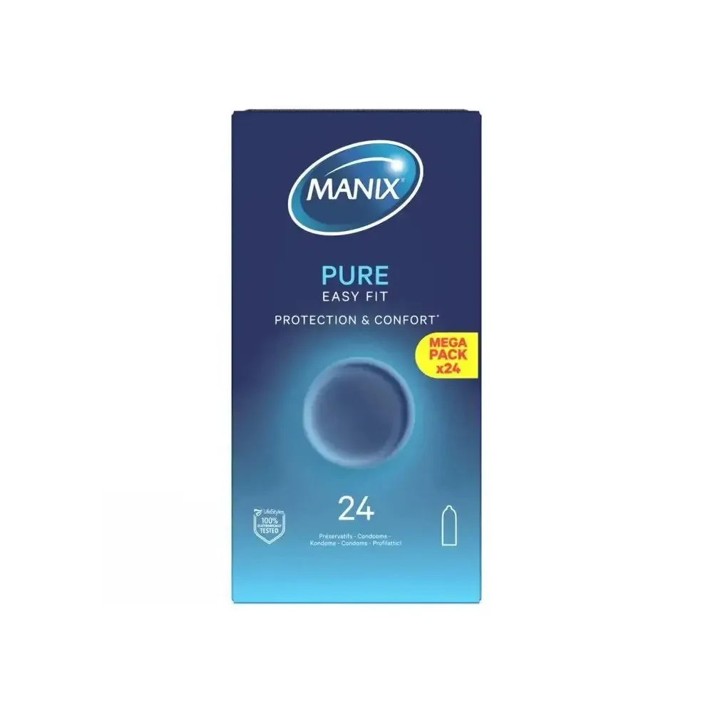 Manix Pure Easy Fit علبة 24