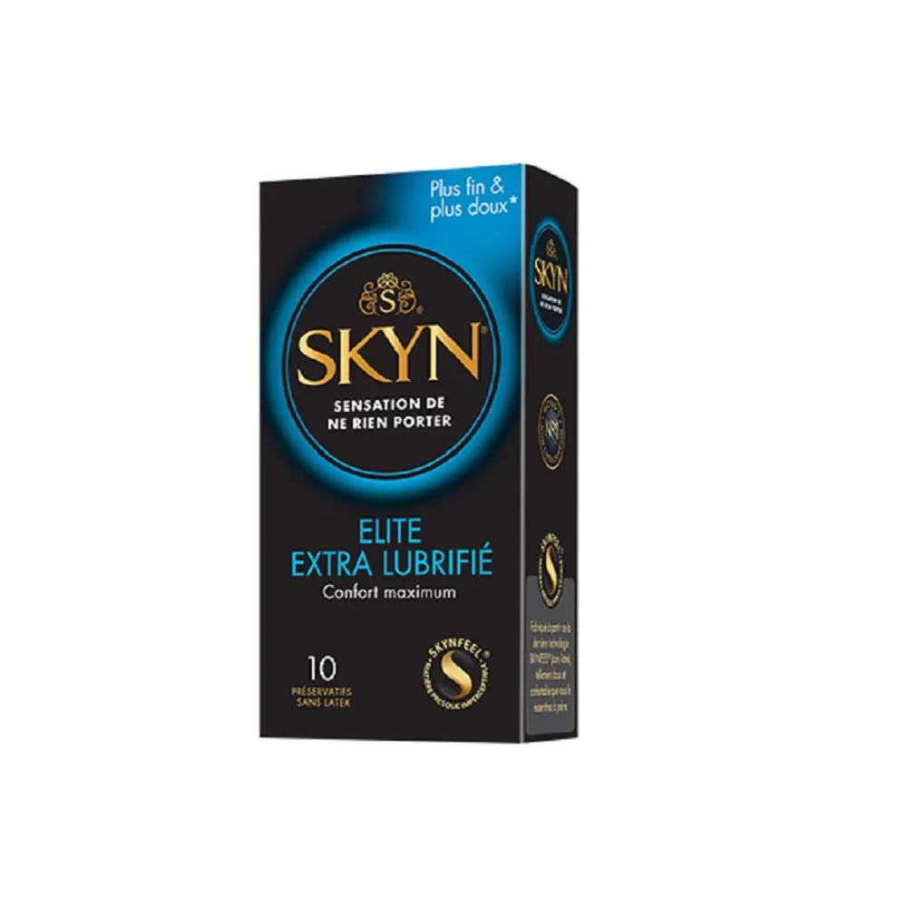 Manix Skyn Elite Extra Lubrifié 10 واقيات ذكرية