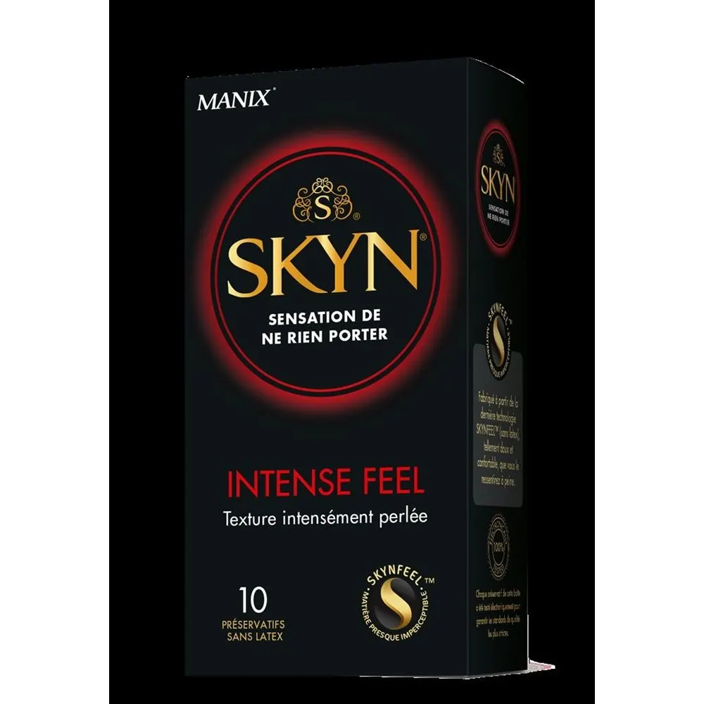 MANIX SKYN INTENSE FEEL BOÎTE 10