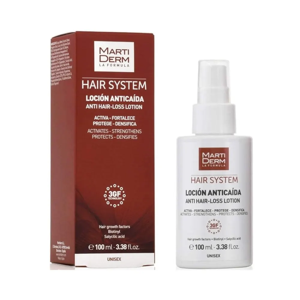MARTIDERM HAIR SYSTEM LOTION ANTI-CHUTE 100ML