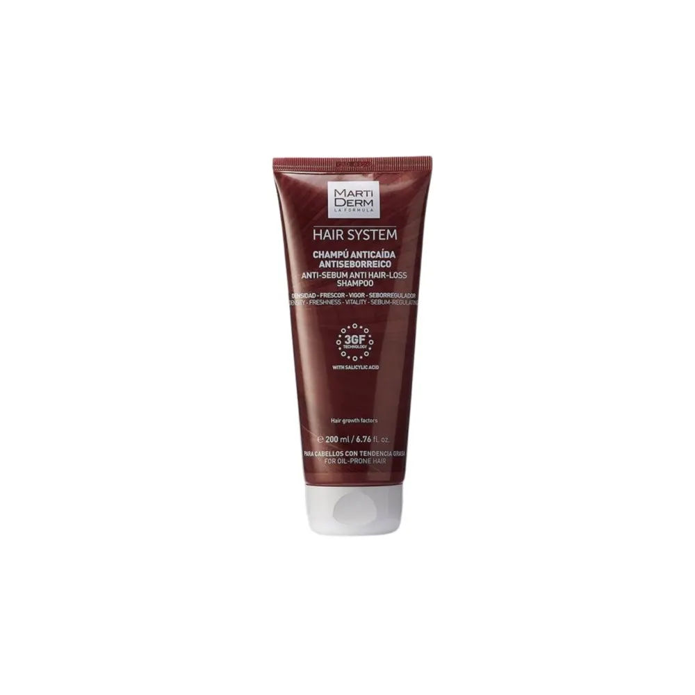 MARTIDERM HAIR SYSTEM SHAMPOOING ANTI SEBUM 200ML