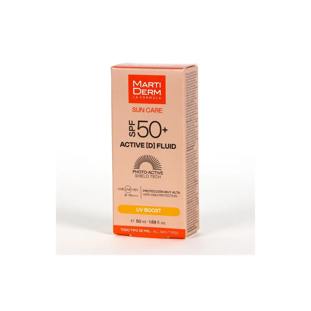 MARTIDERM SUN CARE ACTIVE D FLUID SPF 50 UV BOOST 50 ML