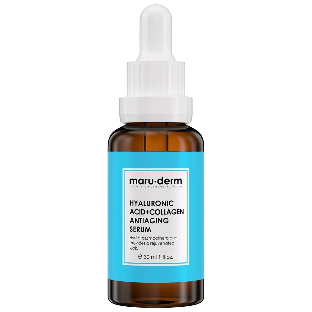 MARUDERM HYALURONIC ACID+COLLAGEN SERUM ANTI AGE 30ML – Hydratation & Fermeté