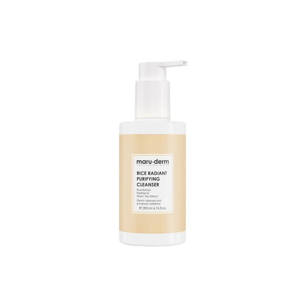 MARUDERM Rice radiant purifying cleanser 200 ml