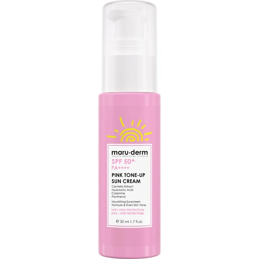 Maruderm SPF50+ PA++++ Crème Solaire Ton Rose 50ML – Protection Max & Teint Uniforme