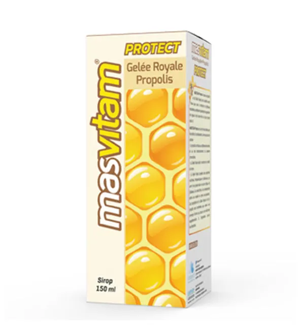 Masvitam Protect Gelee royale & Propolis sirop 150ml