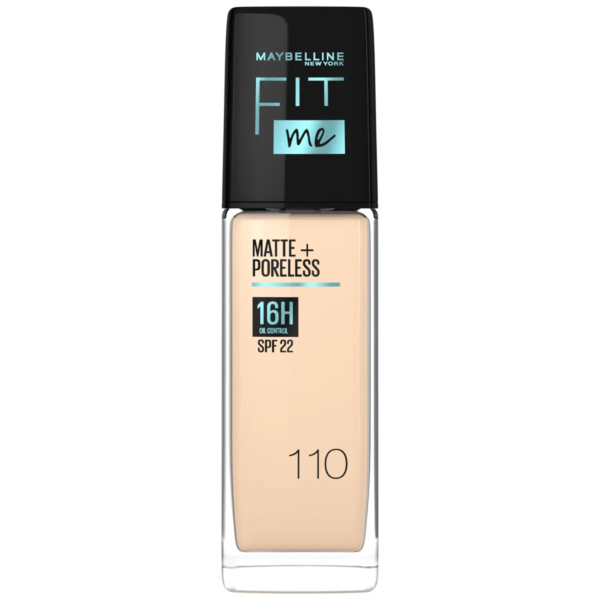 Maybelline Fit Me كريم أساس Matte + Poreless SPF 22 110