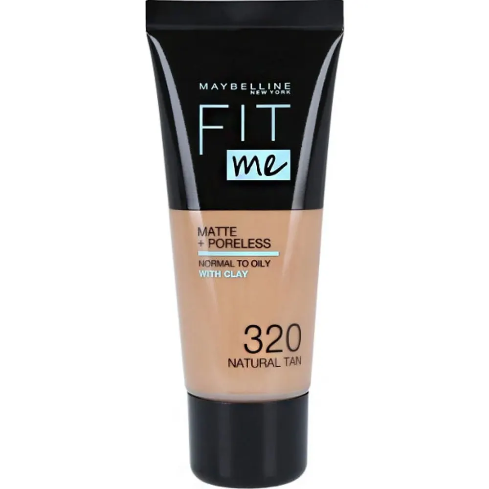 Maybelline Fit Me كريم أساس سائل Matte + Poreless 30 مل 120 Beige Rosé