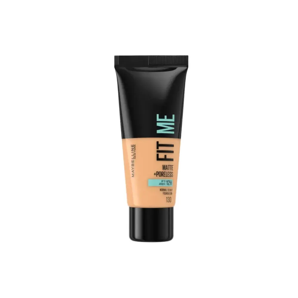 Maybelline Fit Me كريم أساس سائل Matte + Poreless 30 مل 130 Buff Beige