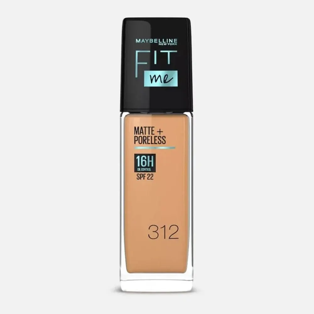 Maybelline Fit Me Matte + Poreless SPF22 كريم أساس 312 Golden