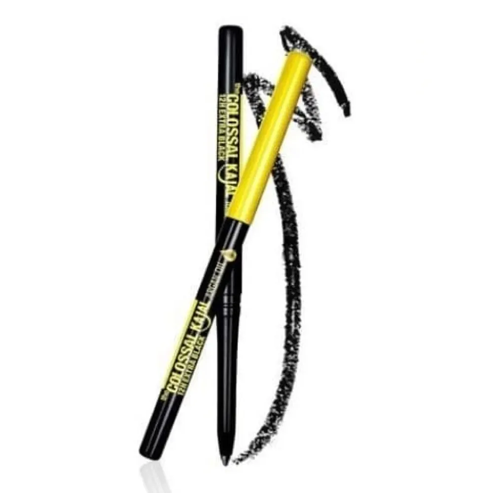 Maybelline New York قلم كحل The Colossal Kajal بزيت الأرغان Black