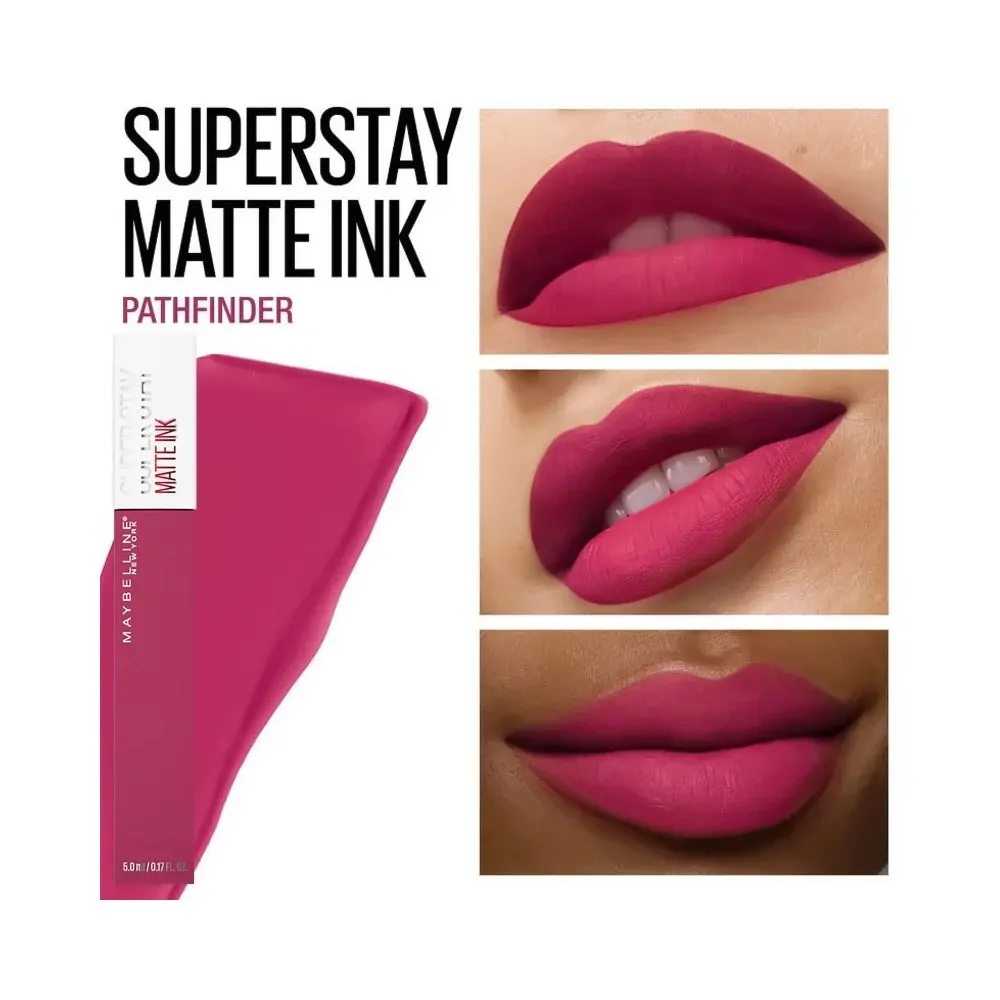 Maybelline New York - Rouge à lèvre Mat Liquide Superstay Matte Ink 150 PATHFINDER
