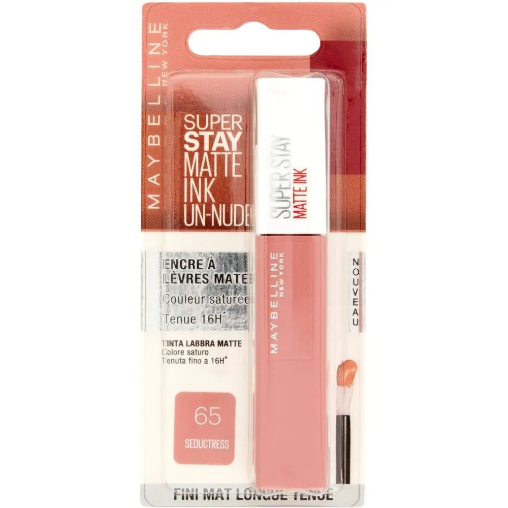 Maybelline New York - Rouge à lèvre Mat Liquide Superstay Matte Ink 65 SEDUCTRES