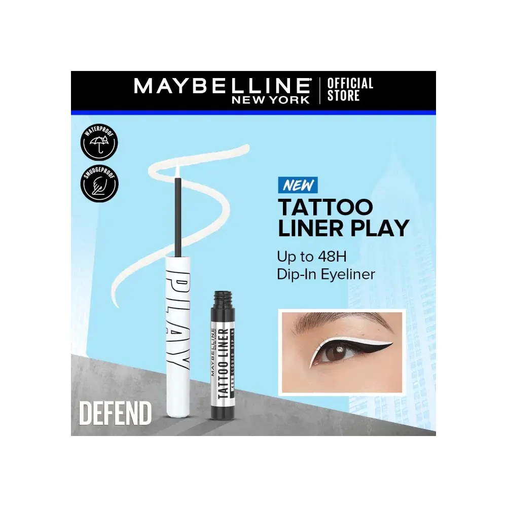 Maybelline New York Tattoo Liner Play Defend As محدد العيون