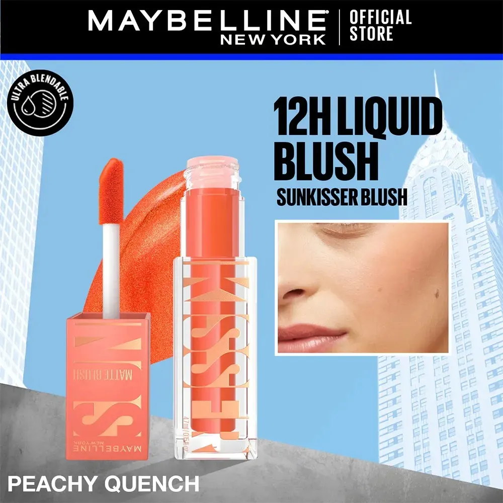Maybelline Sunkisser بلاش 34 Peachy Quench