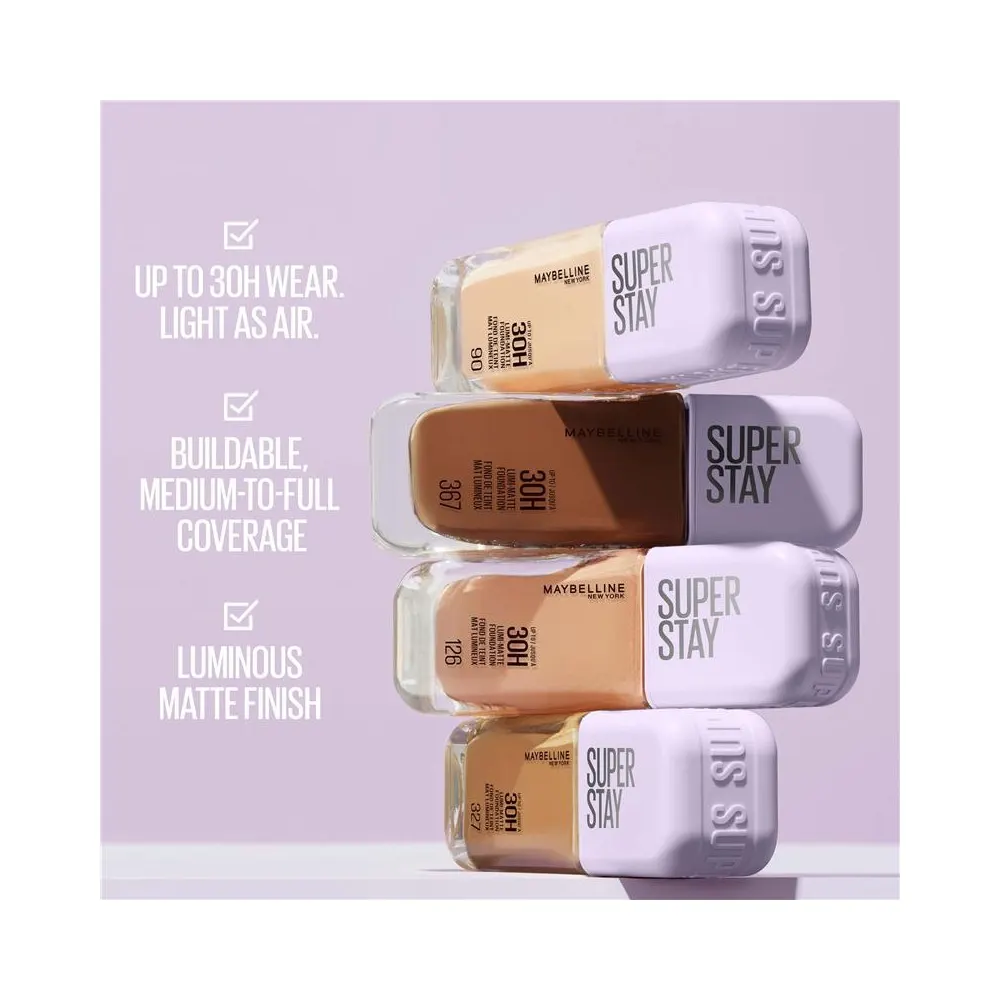 Maybelline Superstay Lumi Matte كريم أساس 327