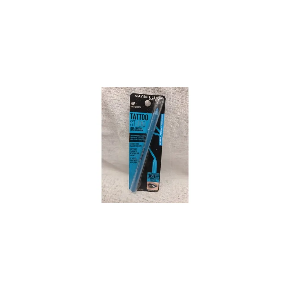 MAYBELLINE TATTOO STUDIO SHARPENABLE GEL PENCIL 806 ARCTIC SKIES