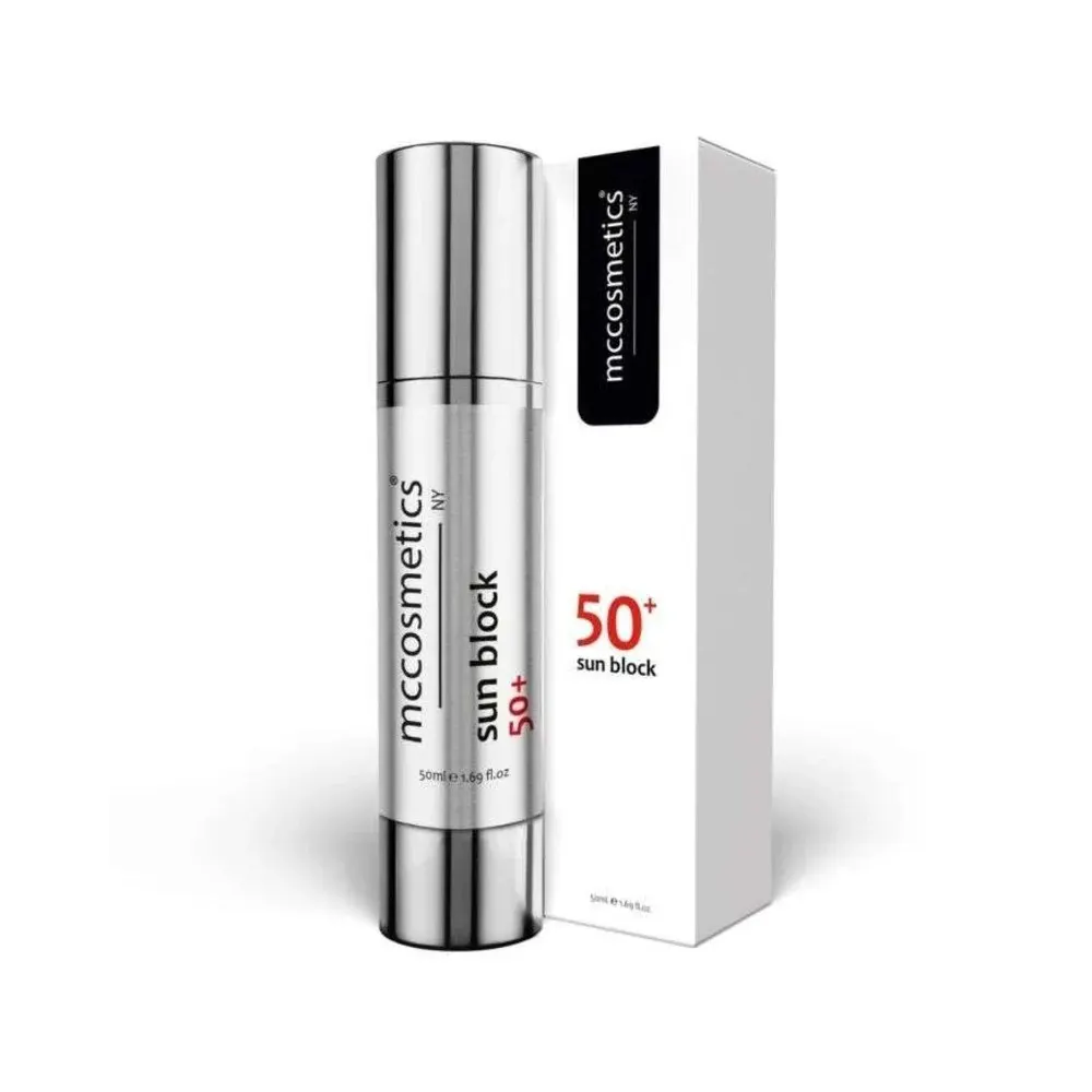 Mccosmetics Total Sun Block كريم واقي من الشمس 50+ 50 مل