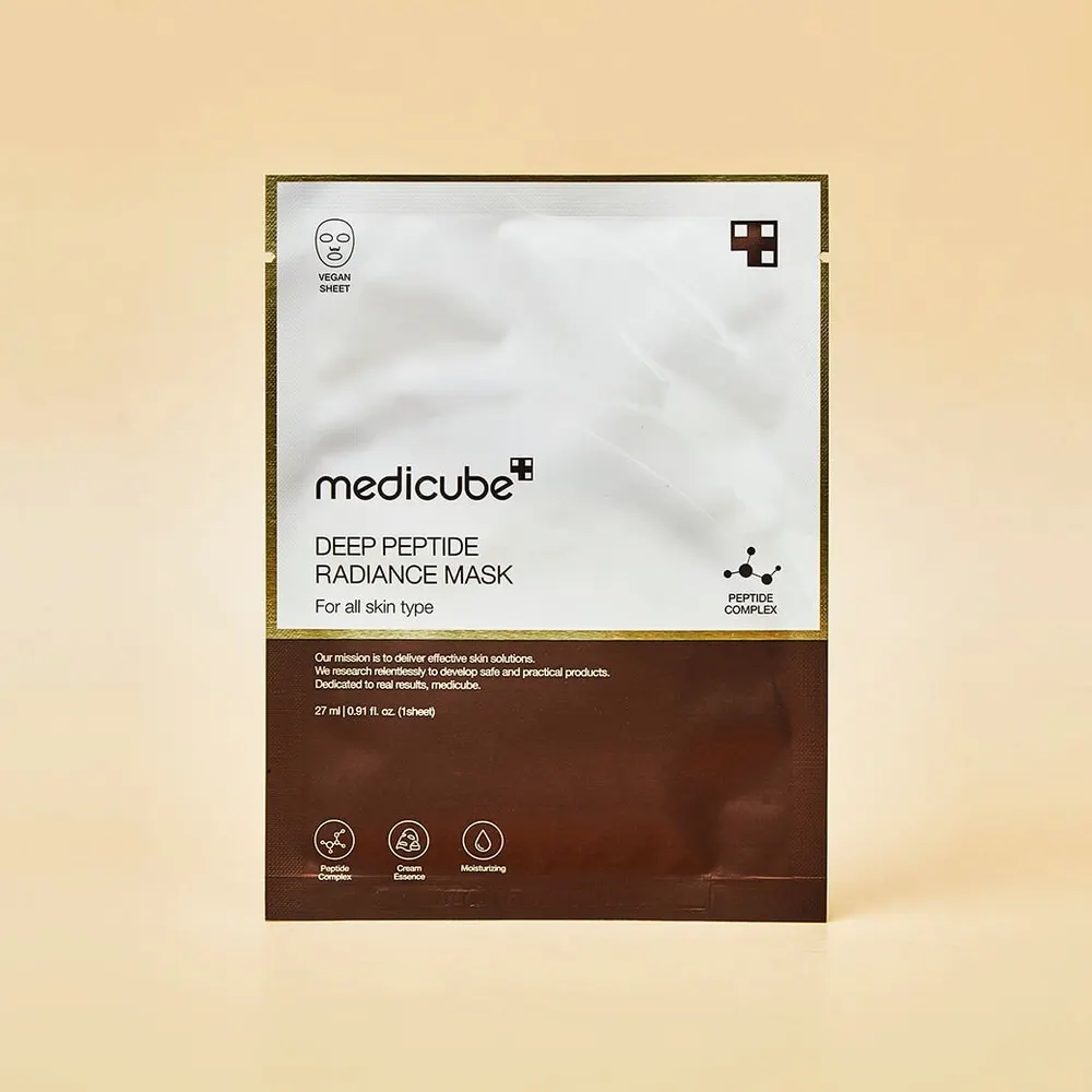 Medicube Deep Peptide Radiance Mask قناع 27 مل