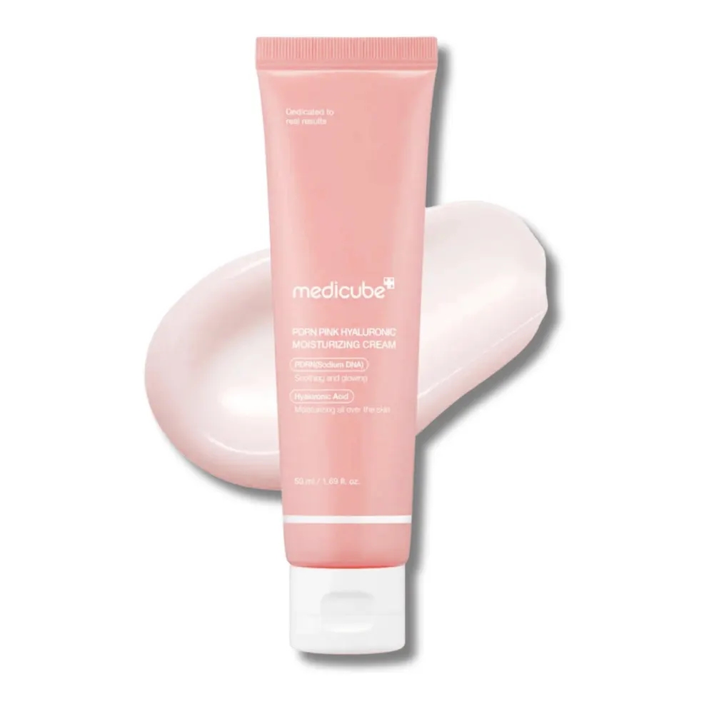 MEDICUBE PDRN PINK HYALURONIC MOISTURIZING CREAM 50 ML