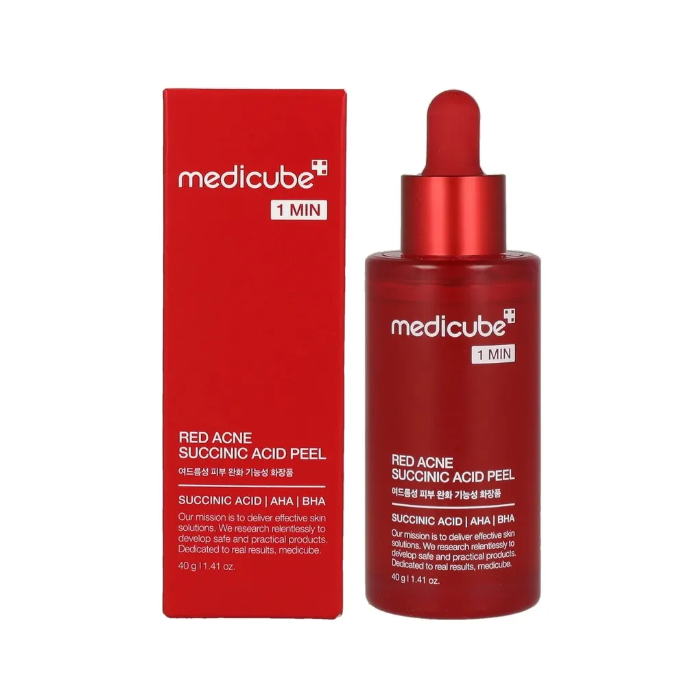 MEDICUBE RED ACNE SUCCINIC ACID PEEL 40 G