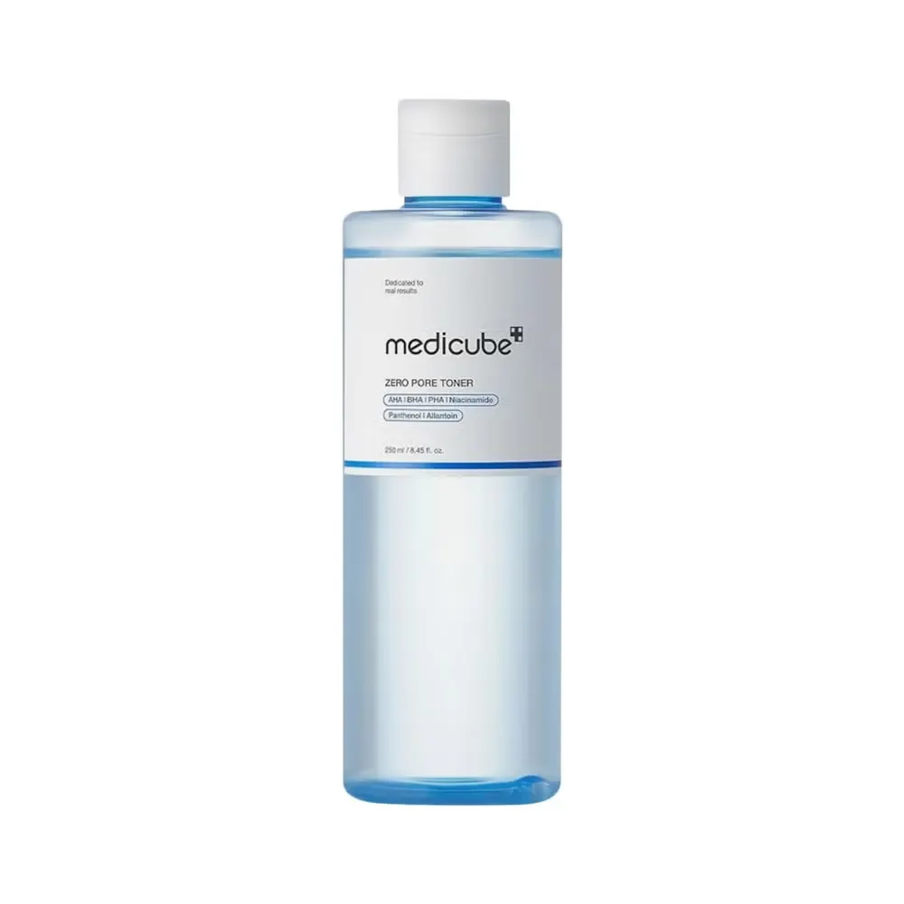 Medicube Zero Pore Toner with AHA BHA PHA & Niacinamide Toner 250ml