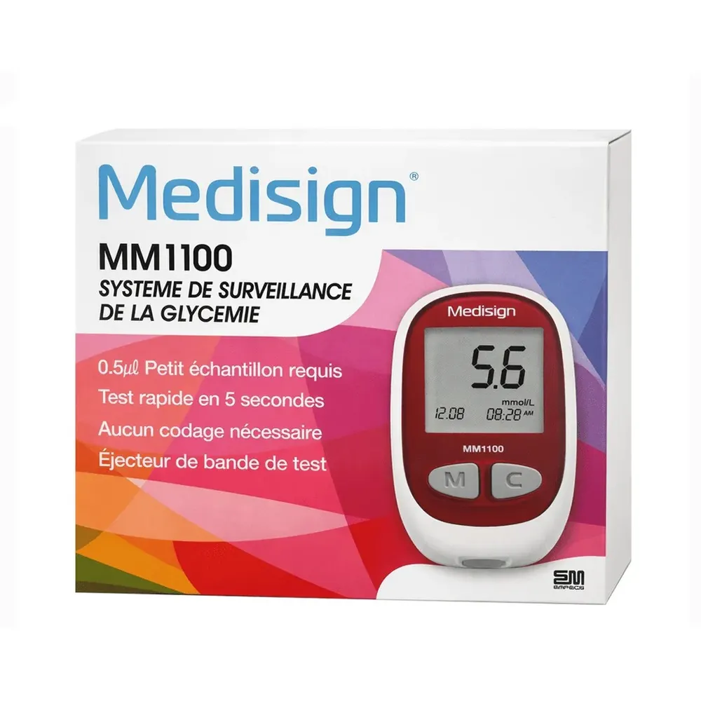 MediSign جهاز مراقبة سكر الدم المرجع MM1100