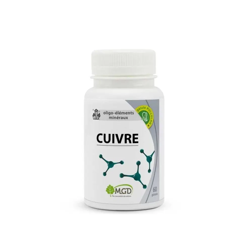 MGD CUIVRE 60 GELULES