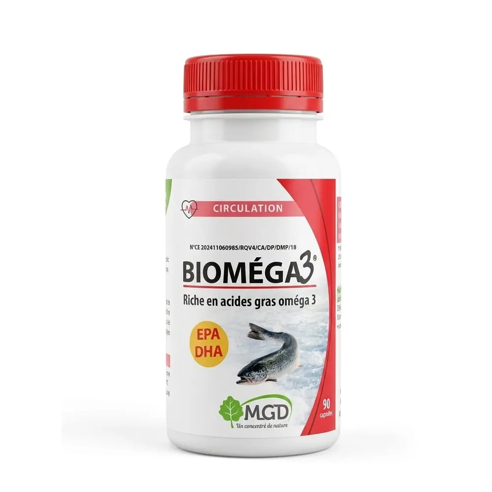 Mgd Nature Bioméga 3 – 90 كبسولة