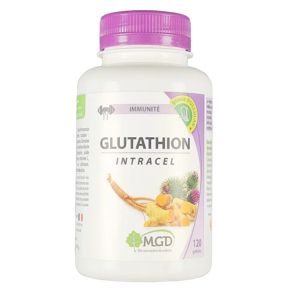 Mgd Nature Glutathion Intracel 120 كبسولة