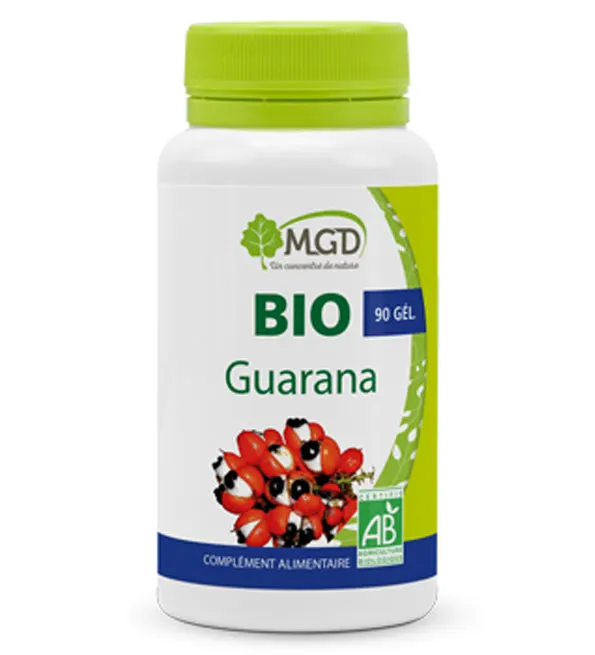 Mgd Nature Guarana Bio – 90 Gélules