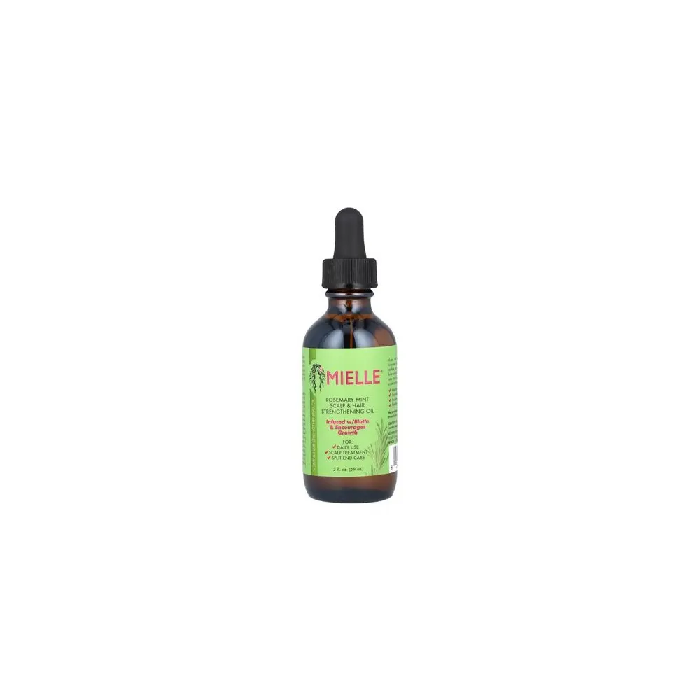MIELLE HUILE FORTIFIANTE ROMARIN MENTHE CUIR CHEVELU ET CHEVEUX HUILE FORTIFIANTE 59ML