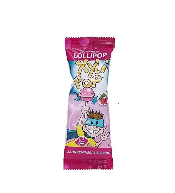 Miradent Xyli Pop فراولة وحدة 1