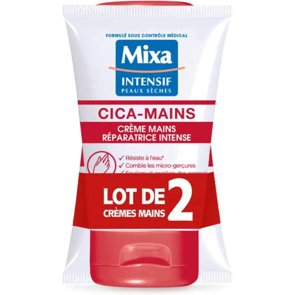 Mixa Pack crème Cica-Mains 50ML *2