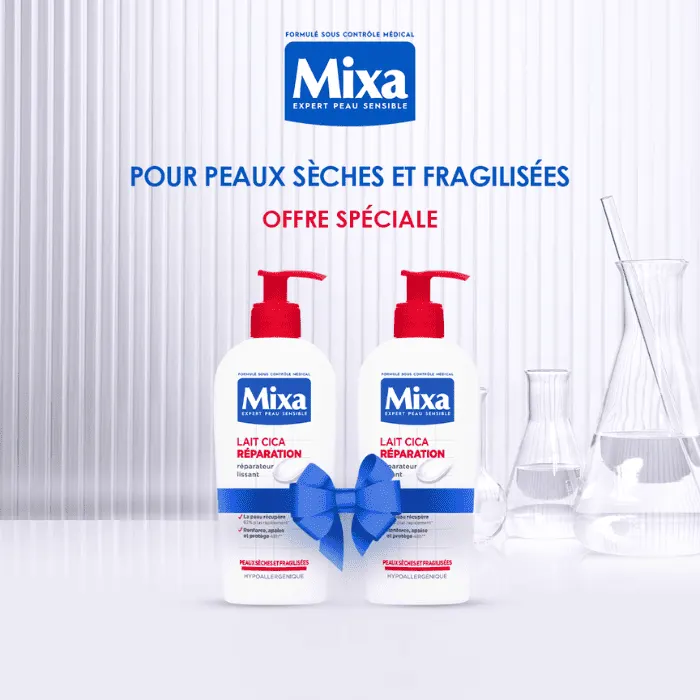 MIXA PACK LAIT CICA REPARATION 250 ML *2