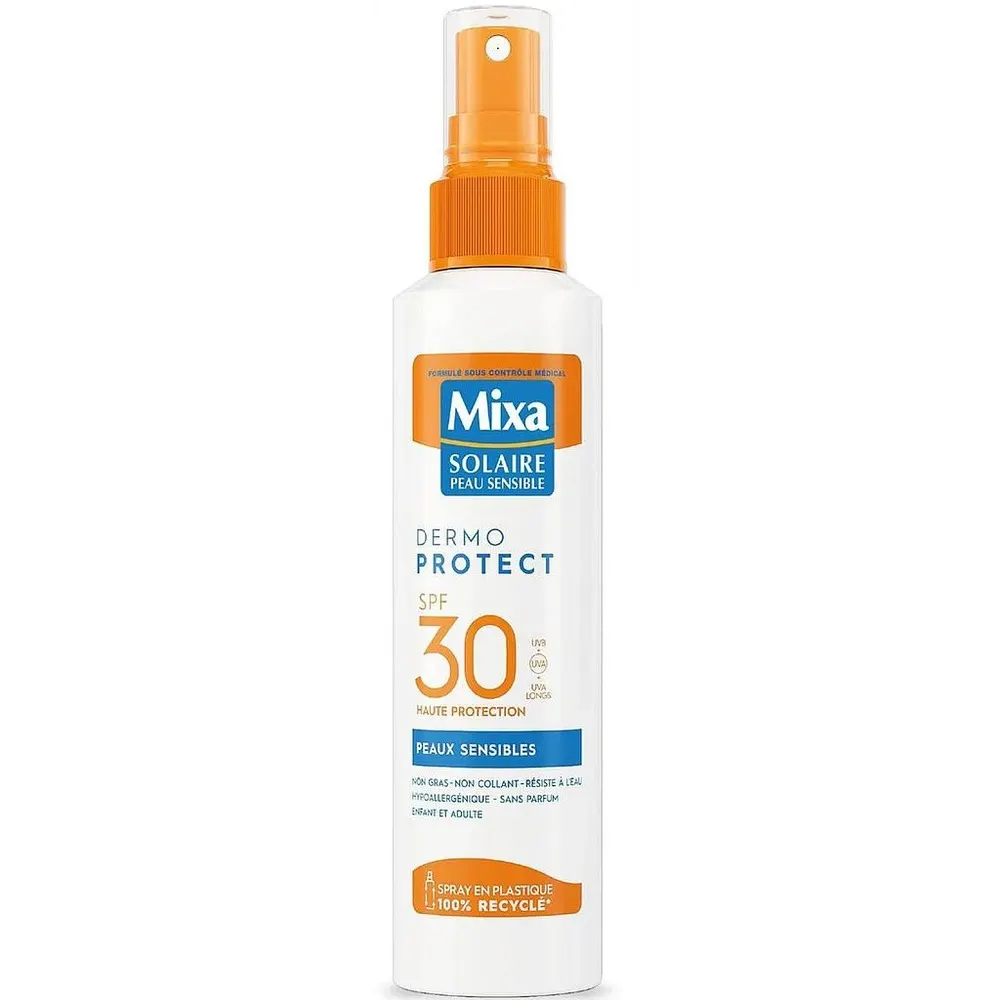 Mixa SOLAIRE DERMO PROTECT PEAUX SENSIBLES SPF30 SPRAY 150ML