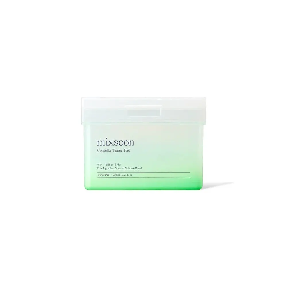 Mixsoon Centella Toner Pad وسادات تونر 230 مل 120 قطعة