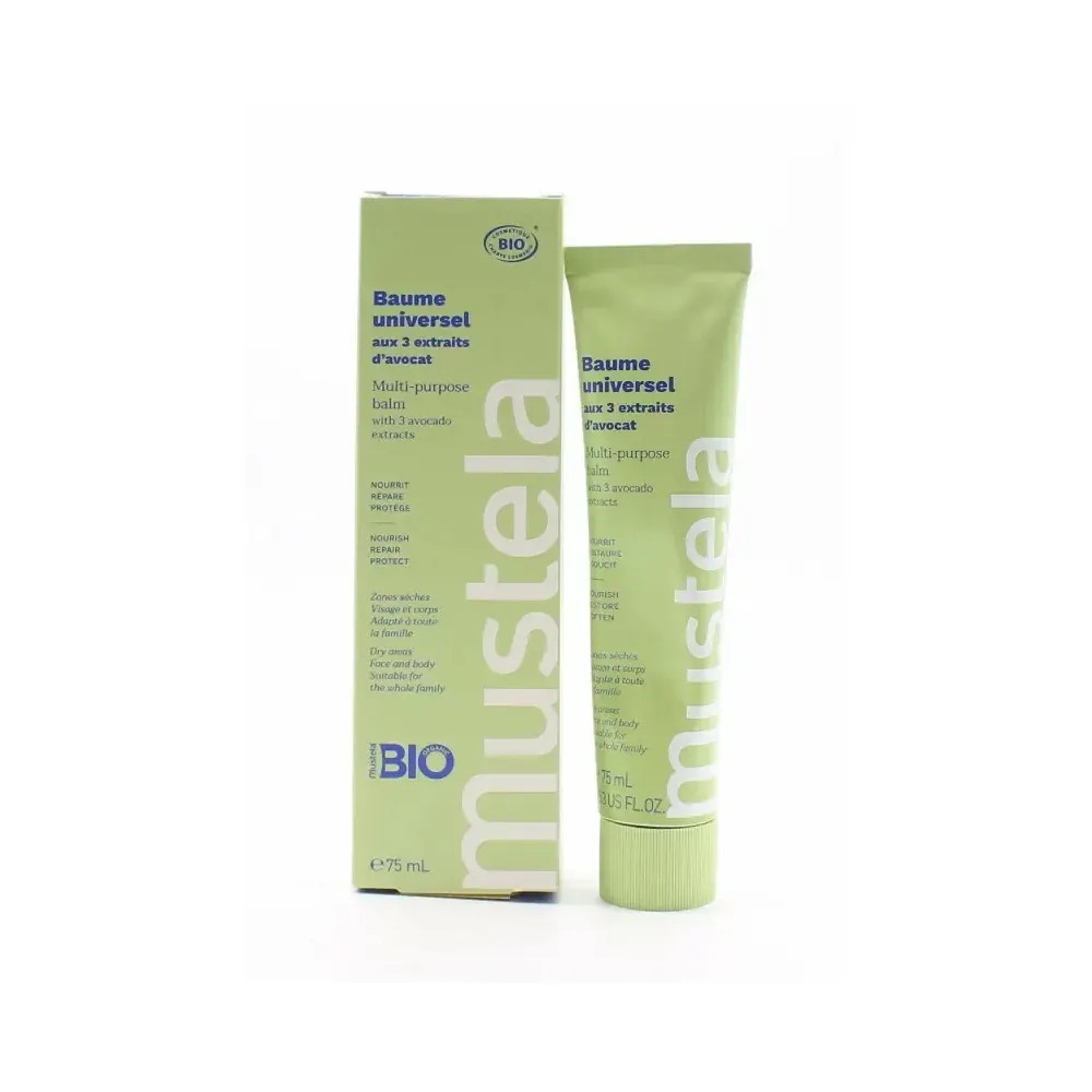 Mustela بلسم شامل بثلاثة مستخلصات الأفوكادو 75 مل