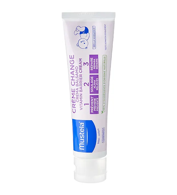 Mustela creme de change 1 2 3 100ml
