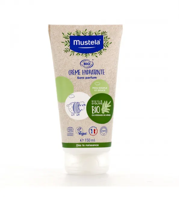 Mustela كريم مرطب عضوي 150 مل