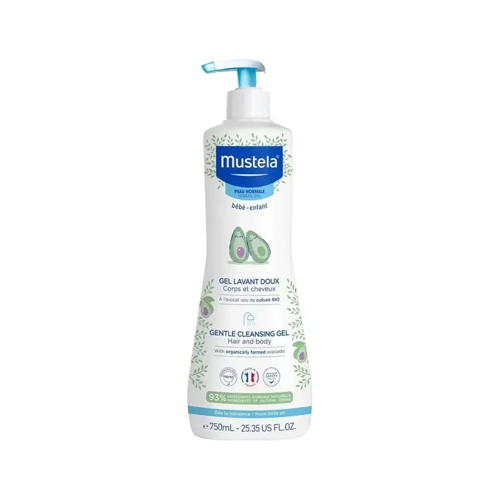 Mustela جل غسول لطيف بالأفوكادو 750 مل