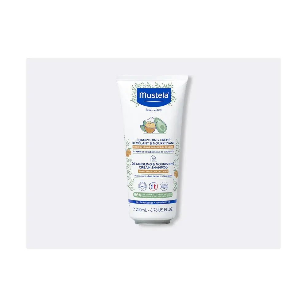 Mustela شامبو كريمي لفك التشابك ومغذٍّ 200 مل