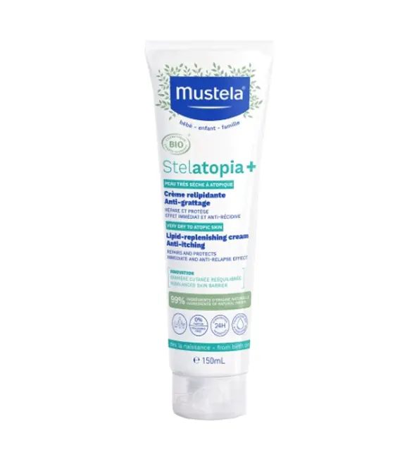 Mustela stelatopia creme lavante – 150 ml