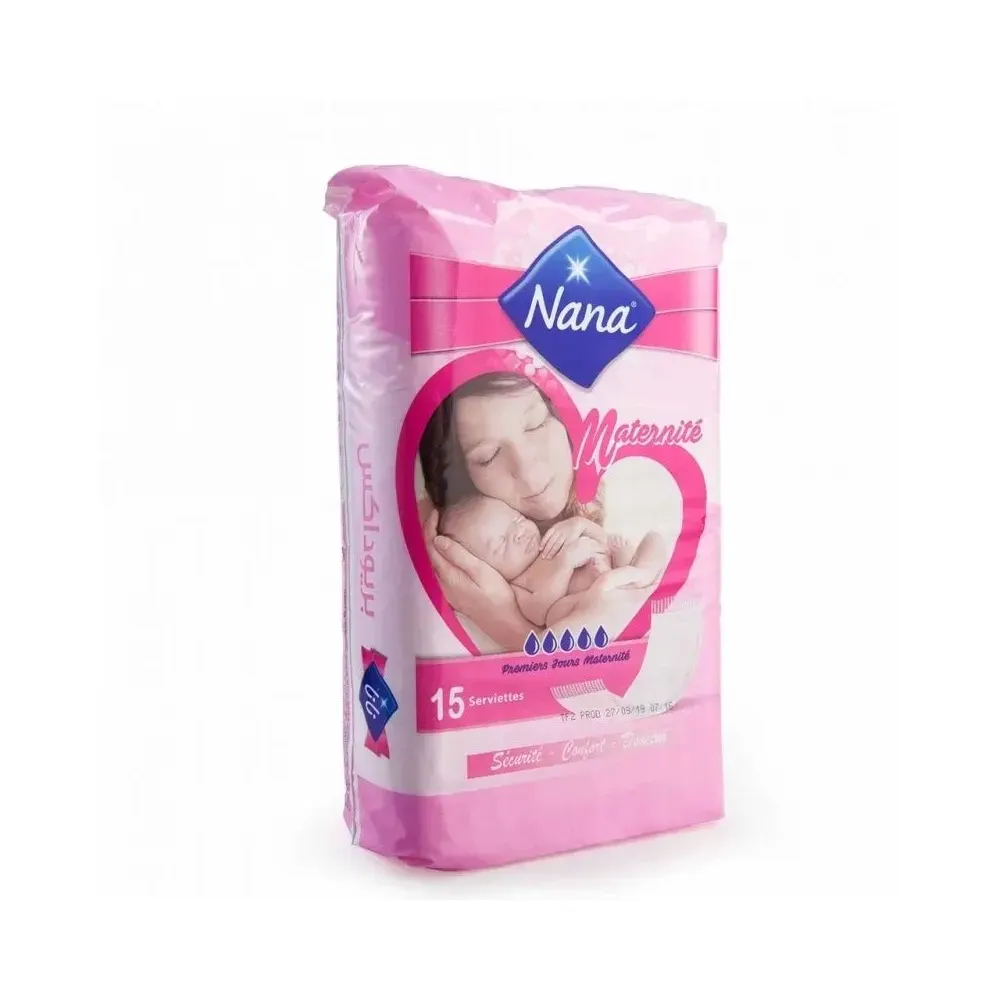 Nana فوط الأمومة Periodex 15 قطعة