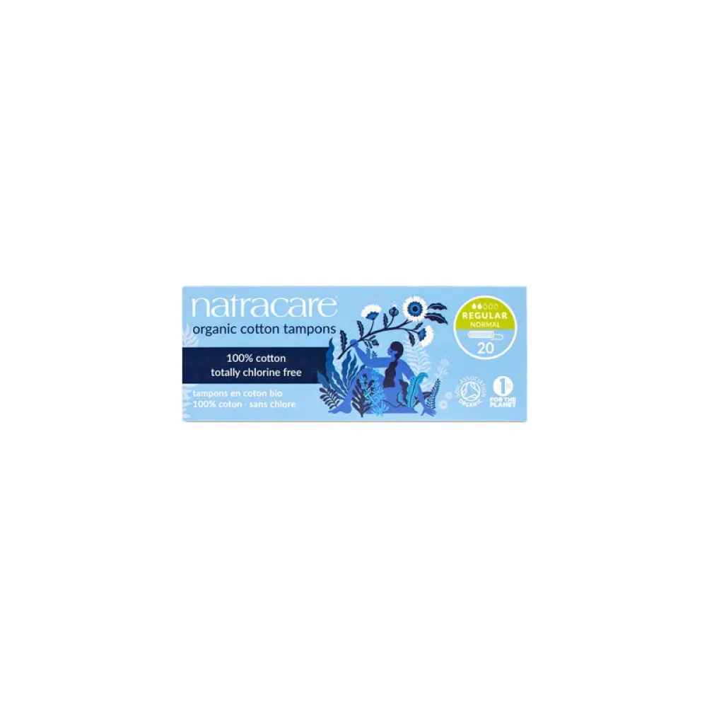 NATRACARE TAMPONS REGULAR NORMAL 20 U