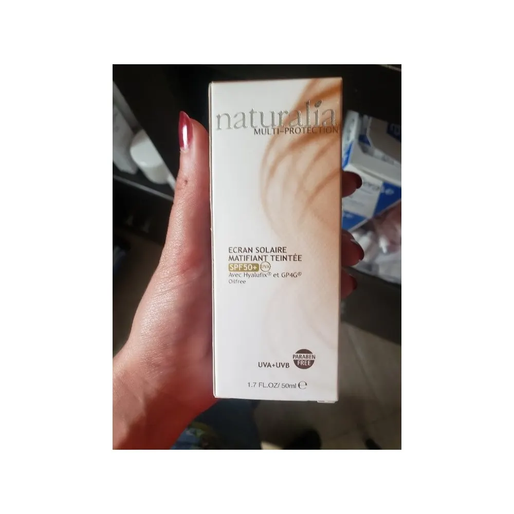 NATURALIA EMULSION SOLAIRE MATIFIANTE COULEUR 50 ML SPF 50+