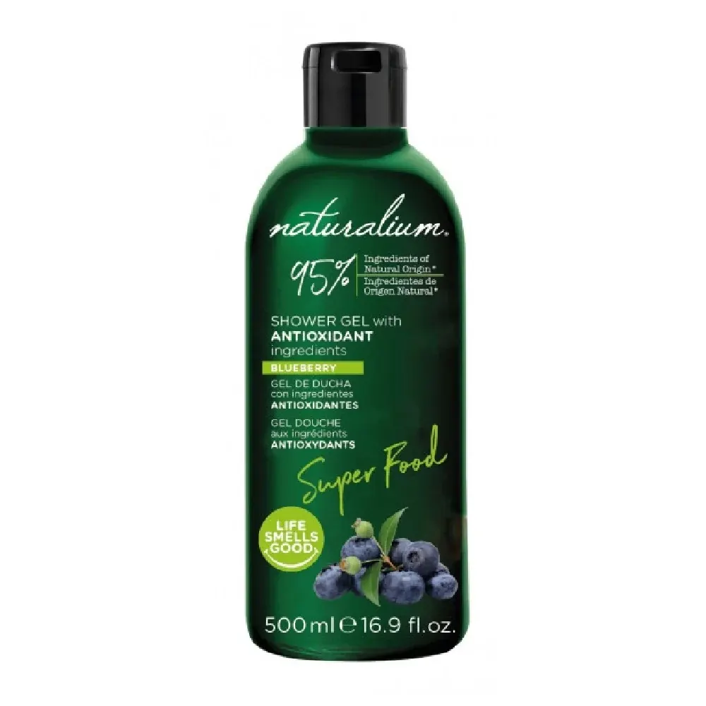 Naturalium جل استحمام Blueberry Toning 500 مل
