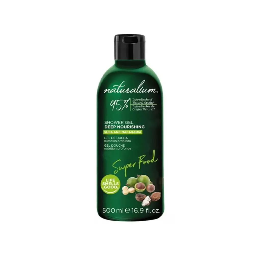 Naturalium جل استحمام Shea & Macadamia Deep Nourishing 500 مل
