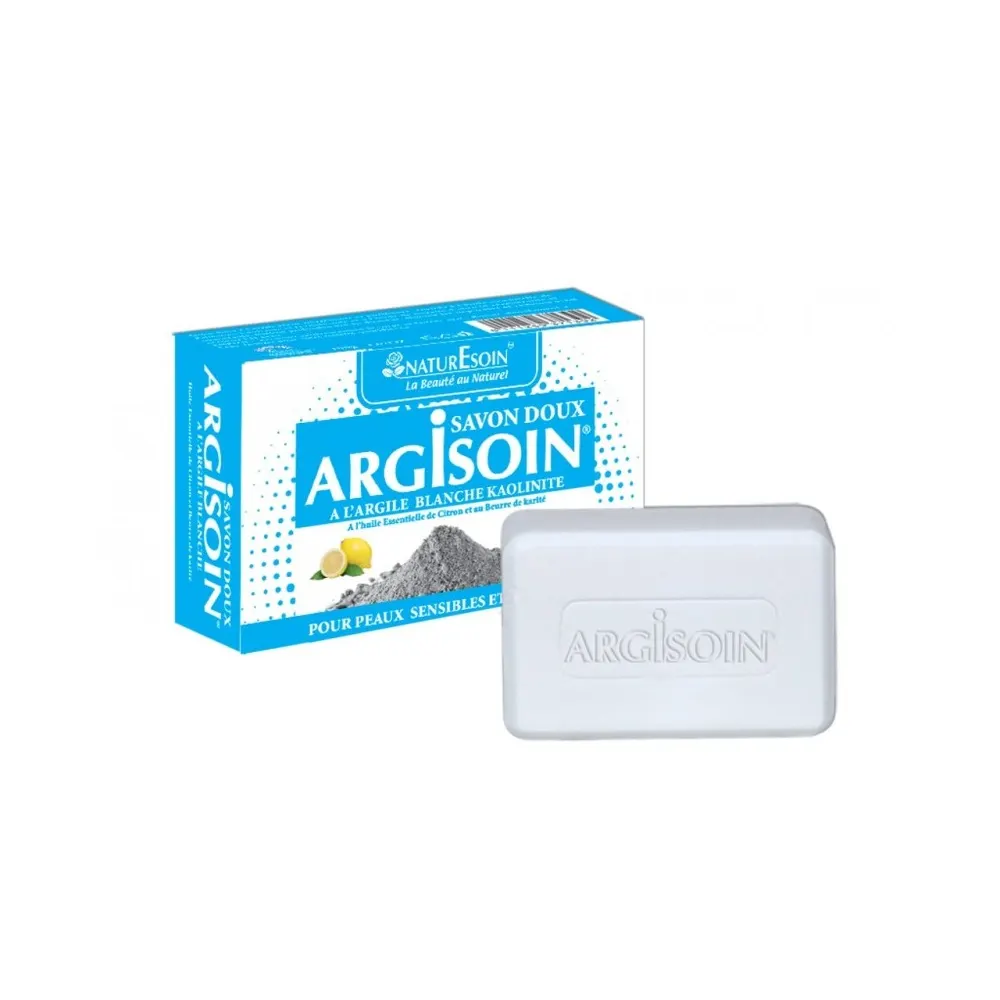 NatureEsoin Argisoin صابون الطين الوردي 125 غ